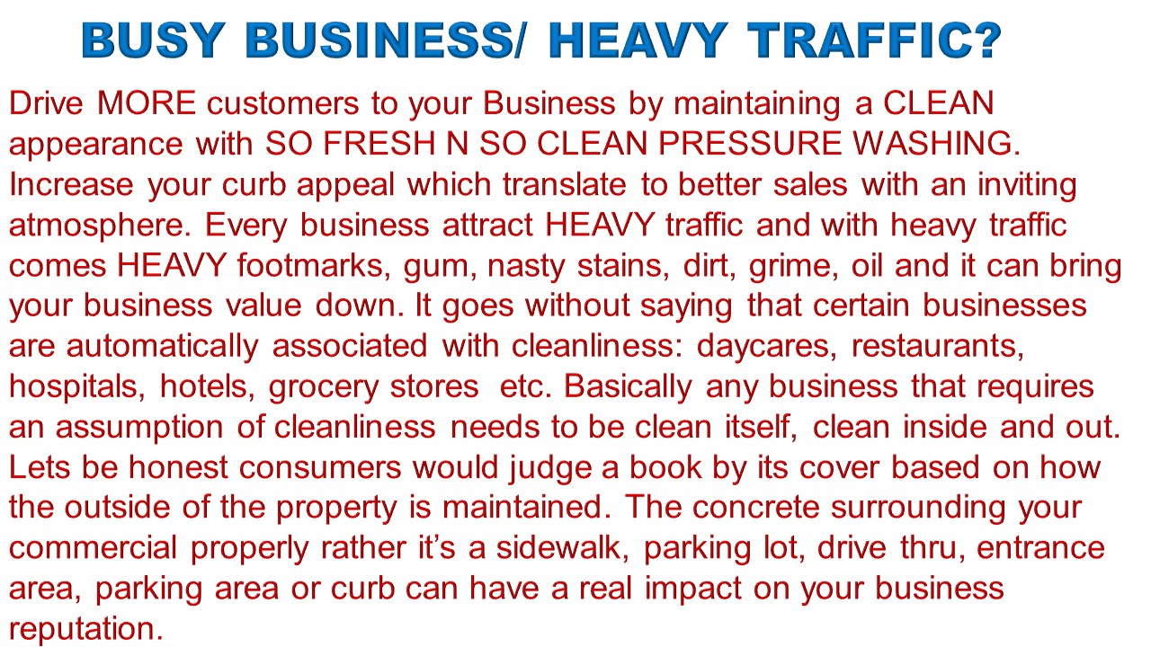 Pressure Wash